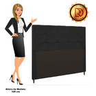 Cabeceira Luna Para Cama Box Queen 160 Cm Suede - D'rossi - P