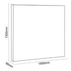 Cabeceira Luxury Plus King 1,95 Linho Laranja Simbal