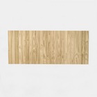 Cabeceira Madeira De Pinus Natural Casal 140cm Esmeralda
