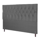 Cabeceira Madri Para Cama Box King 195 Cm Suede - Ssx Multico