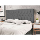 Cabeceira Madri Para Cama Box King 195 Cm Suede - Ssx Multico