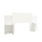 Cabeceira Magnífica Branco Mdf 224,5x122cm