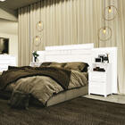 Cabeceira Magnífica Branco Mdf 224,5x122cm