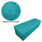 Cabeceira Mais Calçadeira Casal Juliana 140cm Para Cama Box S