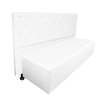 Cabeceira Mais Calçadeira Casal Juliana 140cm Para Cama Box S