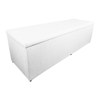 Cabeceira Mais Calçadeira Casal Juliana 140cm Para Cama Box S