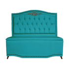 Cabeceira Mais Calçadeira Casal King 195cm Para Cama Box Gret