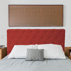 Cabeceira Mais Calçadeira Casal King Juliana 190cm Para Cama