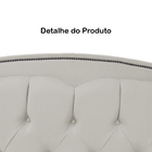 Cabeceira Mais Calçadeira Solteiro 90cm Para Cama Box Diana S