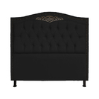 Cabeceira Mais Calçadeira Solteiro 90cm Para Cama Box Greta S