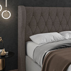 Cabeceira Maldivas Luxo Para Cama Box Queen 160cm Linho - Ssx