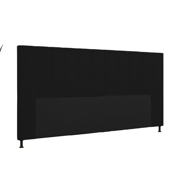 Cabeceira Malibu Para Cama Box Queen 160 Cm Corino - D'rossi