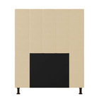 Cabeceira Malibu Para Cama Box Solteiro 90 Cm Corino - D'ross