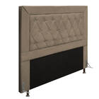 Cabeceira Malta Para Cama Box Casal 140 Cm Veludo - D'rossi -