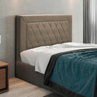 Cabeceira Malta Para Cama Box Casal 140 Cm Veludo - D'rossi -