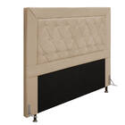 Cabeceira Malta Para Cama Box King 195 Cm Veludo - D'rossi -