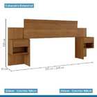 Cabeceira Master Benetil Cinamomo