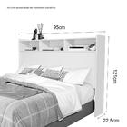 Cabeceira Melissa Solteiro Freijó Cambel