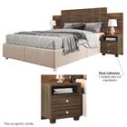 Cabeceira Messina Casal Flex Café Wood