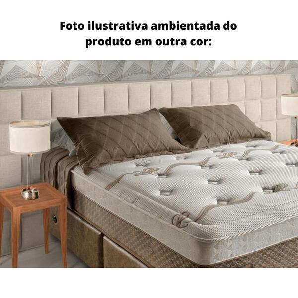 Cabeceira Mh-2651 Herval Estofada Queen Para Colchão 158 Cm L