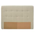 Cabeceira Mh-2680 Herval Estofada Casal 140 Cm Linho Bege C
