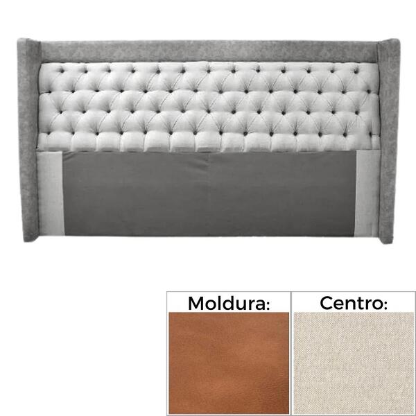 Cabeceira Mh-2690 Herval Estofada Queen Para Colchão 158 Cm M