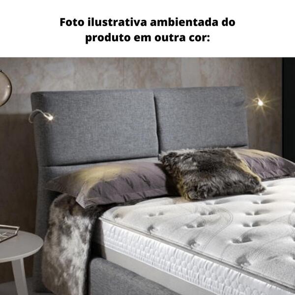Cabeceira Mh-2695 Herval Estofado Queen Para Colchão 158 Cm C