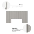 Cabeceira Modulada Cama Box Casal/queen/king 240cm 12 Módulos