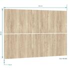 Cabeceira Modulada Casal 1,46 Eucamoveis