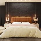 Cabeceira Modulada King 200 Cm Com Led Boucle Milani Store