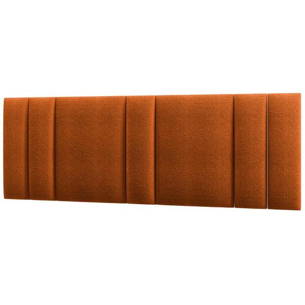 Cabeceira Modulada King 200 Cm Com Led Boucle Milani Store