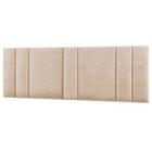 Cabeceira Modulada King 200 Cm Com Led Linho Milani Store