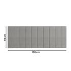 Cabeceira Modulada Mali Casal Estofada Auto Adesiva