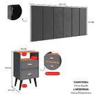 Cabeceira Modular Painel Cama Box Casal Queen 1,60 Jogo Quart