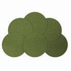 Cabeceira Modular Solteiro Chile Em Tecido Sintético Cor Verd