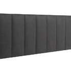 Cabeceira Modular Sonho King 60x200 Em Corino Cinza