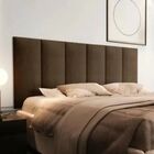 Cabeceira Modular Sonho Solteiro 60x100 Em Suede Marrom