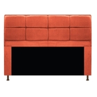 Cabeceira Munique 140 Cm Casal Suede Terracota - Amarena Móve