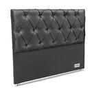 Cabeceira Murat Facto Nero Casal (9x140x125) - Ortobom