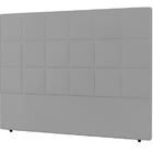 Cabeceira Nairóbi Casal 1400mm Linho Cinza - Simbal