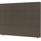 Cabeceira Nairóbi Casal 1400mm Veluso Slim Chocolate - Simbal