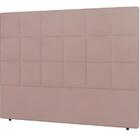 Cabeceira Nairóbi Solteiro 900mm Veludo Rose - Simbal