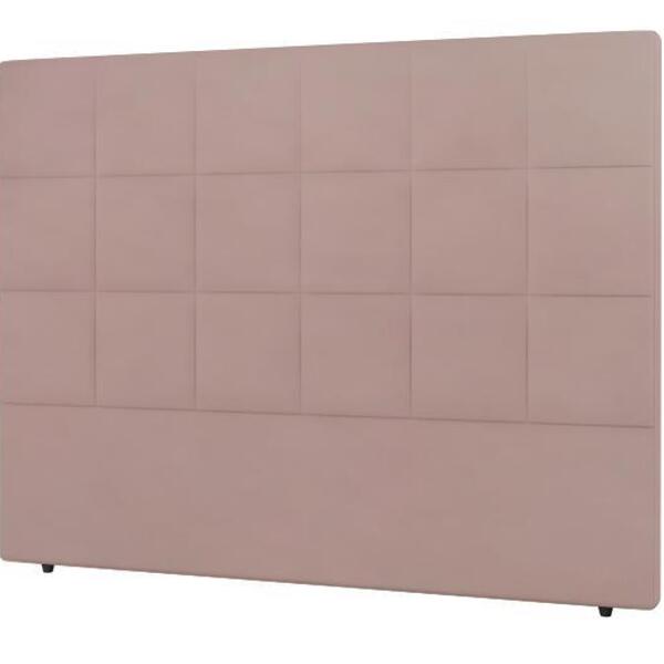 Cabeceira Nairóbi Solteiro 900mm Veludo Rose - Simbal