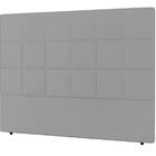 Cabeceira Nairóbi Viúva 1000mm Linho Cinza - Simbal