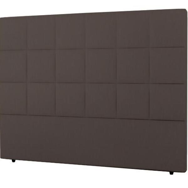 Cabeceira Nairóbi Viúva 1000mm Suede Chocolate - Simbal