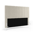 Cabeceira Nashira 140 / N-036 Bouclê Bege Aradecor