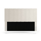 Cabeceira Nashira 140 / N-037 Bouclê Off White Aradecor