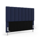 Cabeceira Nashira 160 Para Cama Queen A-019 Couro Azul Aradec