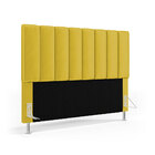 Cabeceira Nashira 195 / N-035 Veludo Amarelo Aradecor