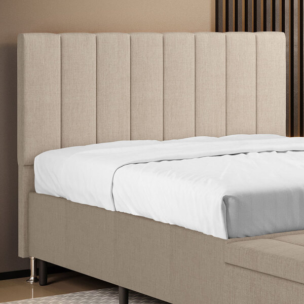 Cabeceira Nashira 195 / N-039 Linho Bege Aradecor